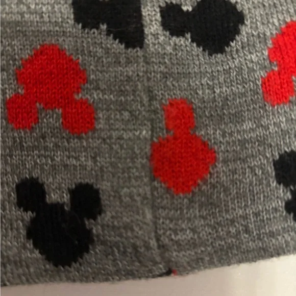 Disney Mickey Mouse Red and Gray Kids Hat - Picture 7 of 9